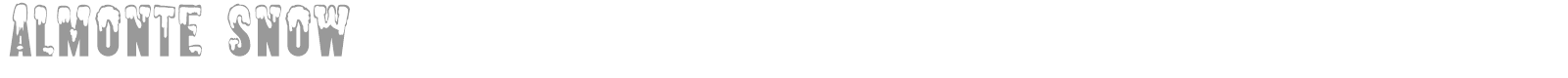Almonte font preview